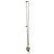 Collana di perle finte Chanel Coco Mark Argento Metallico - vista 7