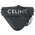 Céline Celine Schultertasche aus Leder mit Dreieckslogo Schwarz