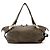 Gucci Leder Bamboo Bar Medium Tote Grau - Ansicht 3