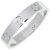 Cartier Love Ring Pt950 Ringgröße 54 Silber Metallisch