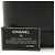 Vanity Chanel Bicolor Leder Kosmetiktasche Schwarz - Ansicht 6