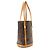 Bucket Borsa a secchiello GM in tela monogramma vintage Louis Vuitton Marrone - vista 2