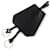 Hermès Clochette Leather Necklace Black  - view 1