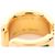 Hermès Orecchini in pelle placcati in oro Hermes Oran PM D'oro Metallico - vista 2