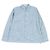 Camisa de algodón de la serie Finesse en algodón Selles en Fragments de acero inoxidable 24 de Hermès Azul