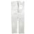 Autre Marque Pantalones de mezclilla de algodón elástico rectos Castaño - vista 2