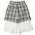 Autre Marque Pantaloncini Toga Check Marrone Grigio - vista 2