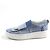 Autre Marque Patchwork-Denim-Sneaker Sergio Rossi Levis sr1 ADDICT Blau - vista 4