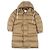 Abrigo de algodón acolchado Moncler ROUBAUD Castaño