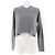 Miu Miu MIUMIU Strickpullover mit V-Ausschnitt Grau