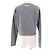 Miu Miu MIUMIU Strickpullover mit V-Ausschnitt Grau - Ansicht 3
