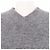 Miu Miu MIUMIU Strickpullover mit V-Ausschnitt Grau - Ansicht 4