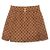 Falda de Lana Monogram Louis Vuitton Castaño - vista 3
