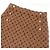 Falda de Lana Monogram Louis Vuitton Castaño - vista 4