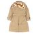 Abrigo Trench de Algodón Gucci Beige - vista 3