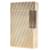 Autre Marque Dupont Line 1 Check Pattern Square Lighter Golden