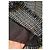 Autre Marque Kariertes Tweedkleid mit Fransen Schwarz Weiß Grau - Ansicht 10
