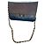Timeless Chanel Classic Double Flap Media Nera in Pelle d'Agnello Oro 24k Nero