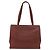 Borsa Vala in pelle stampata Salvatore Ferragamo Marrone - vista 2