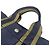 Hermès Tote Bag aus navy Canvas Marineblau - Ansicht 5