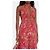 Top Halter de Seda Impresa Dolce & Gabbana Rosa Roja Verde Naranja - vista 6