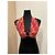 Top Halter de Seda Impresa Dolce & Gabbana Rosa Roja Verde Naranja - vista 9