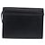 Borsa a Spalla Gancini in Pelle Salvatore Ferragamo Blu Navy Oro Auth 174541 D'oro - vista 3