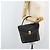 SAINT LAURENT Borsa a mano in pelle nera dorata Auth 174481 Nero D'oro - vista 24