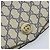 Gucci Borsa a Spalla GG Supreme PVC Navy Gold Auth ka3065 D'oro Blu navy - vista 15