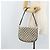 Gucci Borsa a Spalla GG Supreme PVC Navy Gold Auth ka3065 D'oro Blu navy - vista 24