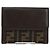 FENDI Zucca Canvas Trifold Wallet Black Brown Auth am11005V - view 2