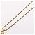 Collana Christian Dior metallo tono oro Auth BA11410 - vista 12
