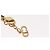 Collana Christian Dior metallo tono oro Auth BA11410 - vista 17