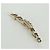 CHANEL Fermaglio per Capelli Valletta metallo Oro Champagne CC Auth LNZ846M D'oro - vista 7