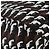 Borsa a mano PRADA in nylon nero e bianco Auth bs33981 - vista 10