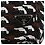Borsa a mano PRADA in nylon nero e bianco Auth bs33981 - vista 14