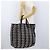 Borsa a mano PRADA in nylon nero e bianco Auth bs33981 - vista 23