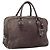 PRADA Borsa a mano in pelle viola argento Auth mr2128 D'oro Porpora