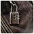PRADA Borsa a mano in pelle viola argento Auth mr2128 D'oro Porpora - vista 14