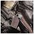 Borsa a Spalla con Catena Prada in Nylon Beige Oro Auth bs34053 D'oro - vista 20