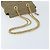 Borsa a Spalla con Catena Prada in Nylon Beige Oro Auth bs34053 D'oro - vista 7