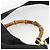 Borsa a spalla Gucci Bamboo in pelle 2 in 1 Nero Oro 001 200182 1577 Auth BA11211 D'oro - vista 8