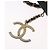 CHANEL Borsa a Spalla Matelassé in Pelle di Agnello Nera Oro CC Auth ARZ445 Nero D'oro - vista 14