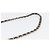 CHANEL Borsa a Spalla Matelassé in Pelle di Agnello Nera Oro CC Auth ARZ445 Nero D'oro - vista 8