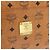 Borsa Tote Vicetos Logogram MCM in pelle PVC marrone e oro Auth 174495 D'oro - vista 14