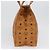 Borsa Tote Vicetos Logogram MCM in pelle PVC marrone e oro Auth 174495 D'oro - vista 5