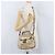 Chloé Borsa a mano in pelle Chloe Elsie 2 vie oro Auth 170081 D'oro - vista 25