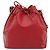 Noe LOUIS VUITTON Borsa a Spalla Petit Noé Epi Rossa M44107 LV Auth 174504 Rosso - vista 13