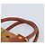 MCM Vicetos Logogram Borsa a Mano in Pelle PVC Marrone Oro Auth BSZ338 D'oro - vista 8