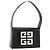 Borsa a Spalla GIVENCHY Pelle Verniciata Nera Oro Auth BSZ308 Nero D'oro